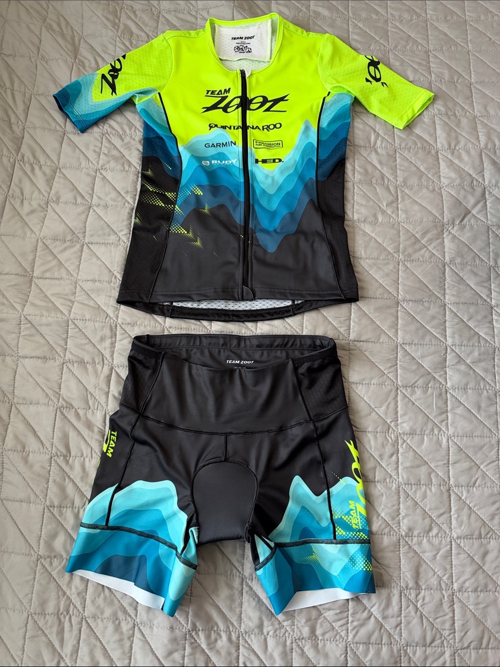2025 Team Zoot two piece triathlon kit